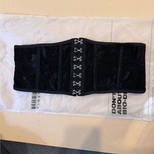Black Waist Cincher Corset